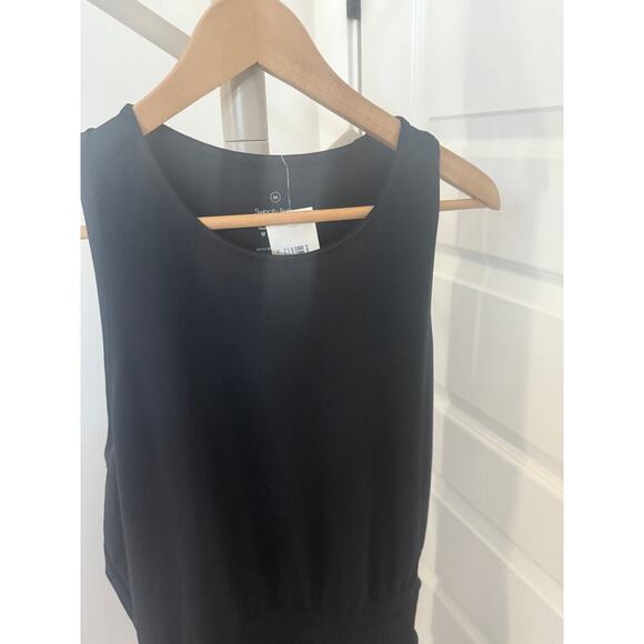 Sweaty Betty Gaia Yoga Dress Black‎ Size Medium - Picture 4 of 13